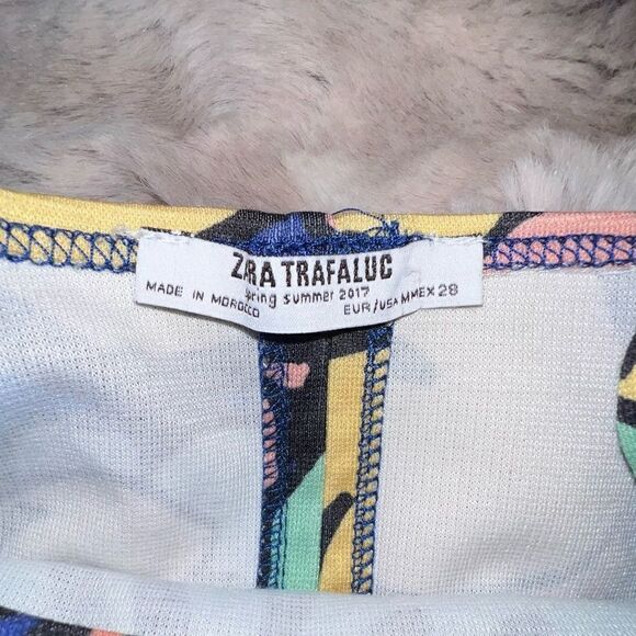 Zara Bodycon Dress Tropical - Picture 14 of 15